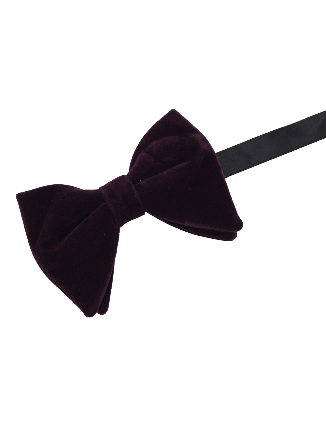 Adjustable Purple Bow Tie