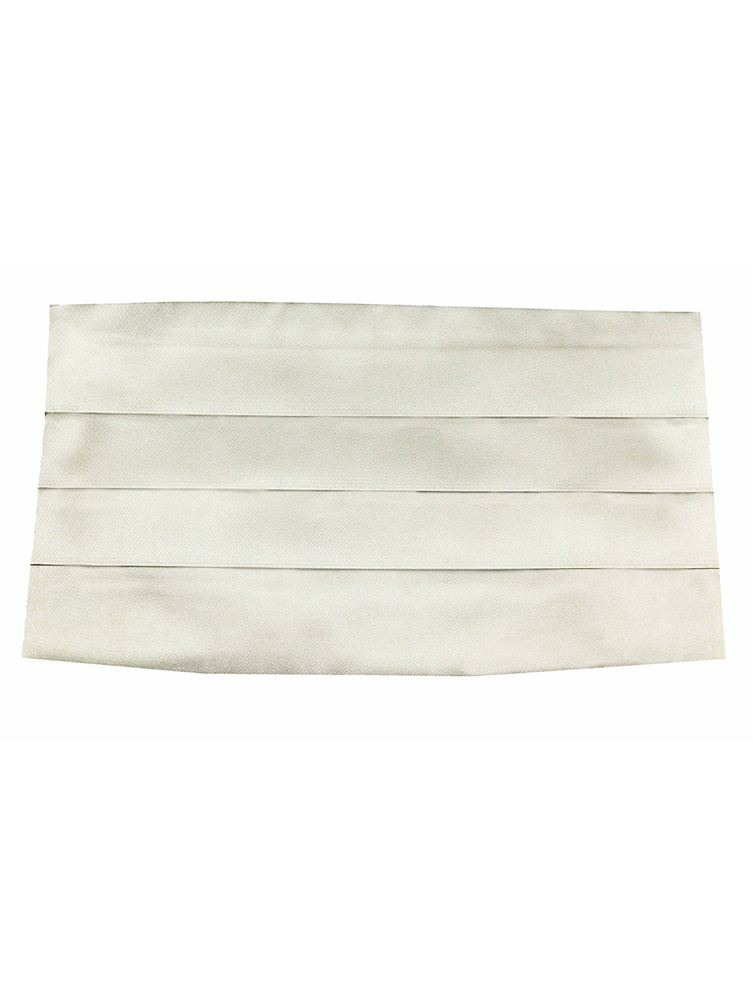 Silver Wedding Cummerbund